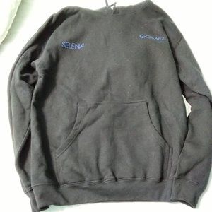 Middle Center  Hoodie Gray Size Large Selena Gomez